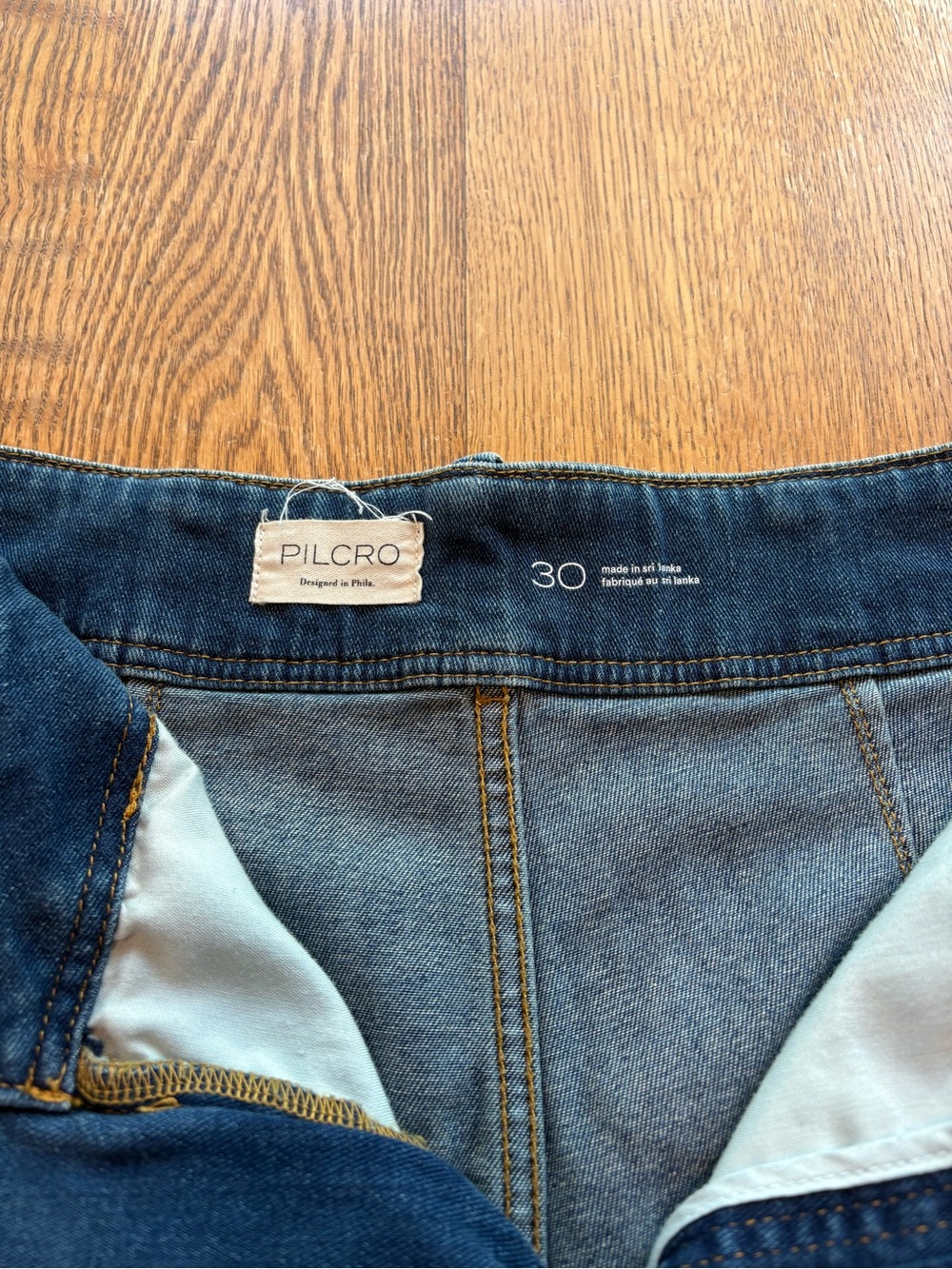 Pilcro Anthropologie high rise Wide Leg or flare jeans Size 30 30.5”inseam - Picture 13 of 13